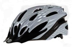 Raleigh Mission 54-58cm Bike Helmet - Silver Shadow